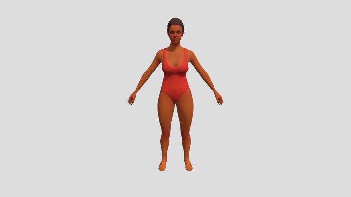 baywatch-swimsuit 3D Model