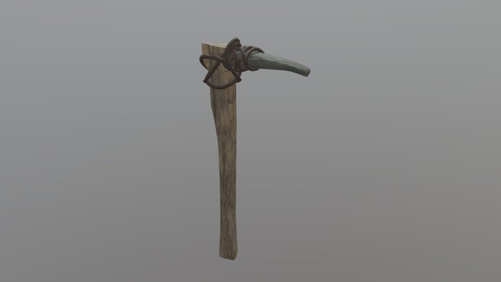 Neolithic Adze 3D Model