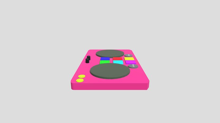 DJ Controller 3D Model