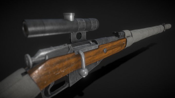 MOSIN NAGANT 3D Model