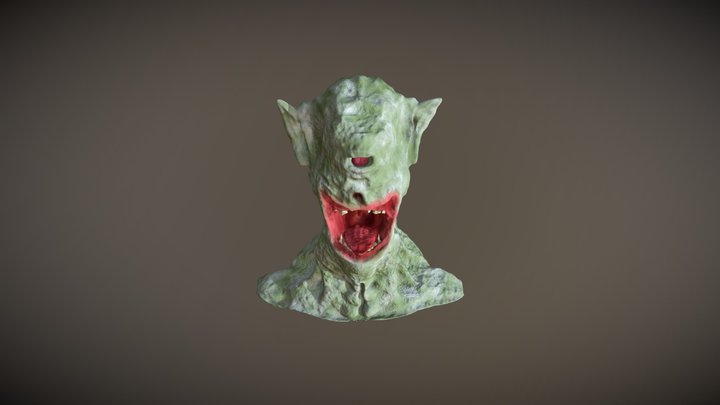 One_eyed_troll 3D Model