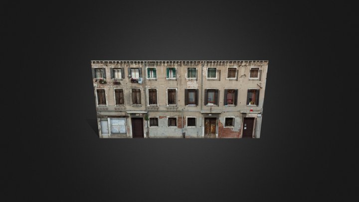 Building Facade Game assets 3D Model