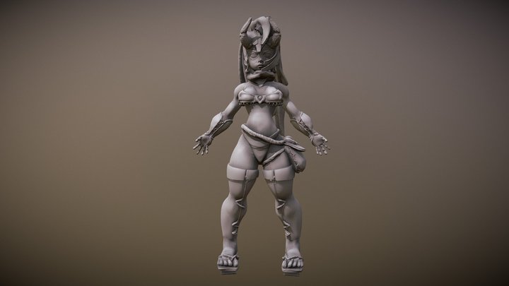 Erina ( My First Character) 3D Model