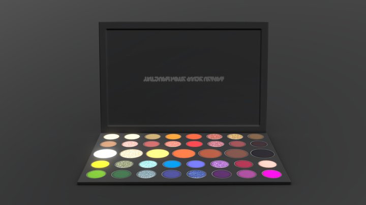 James Charles Morphe Palette - The Sims 4 Style 3D Model