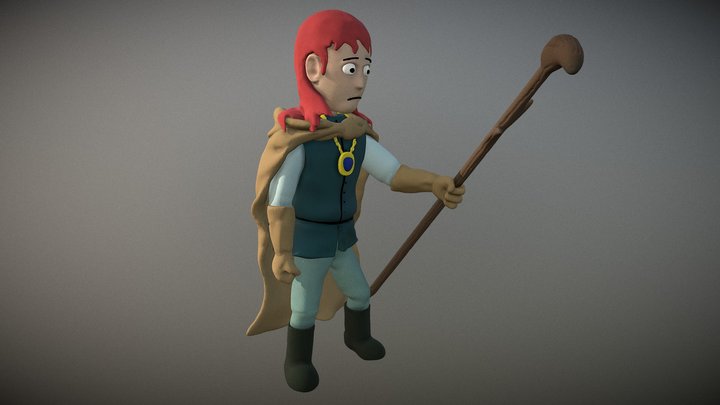 The Amulet: Emily 3D Model