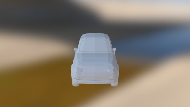 FIAT 500 3D Model