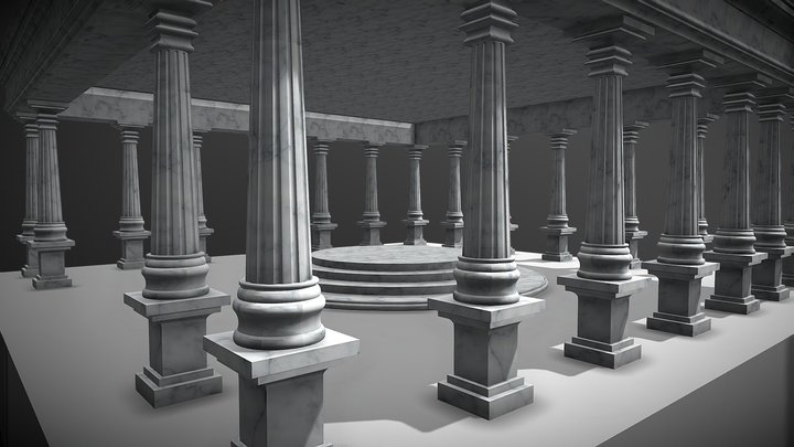ROMAN ARCHITECTURE 3D Model