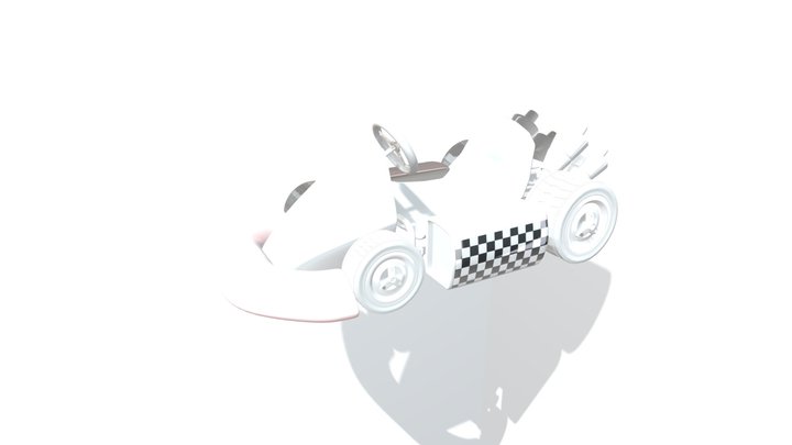 Mario's Kart – Kostenloses 3D-Modell STL