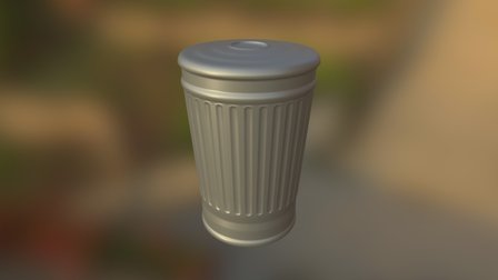 Trashcan 3D Model