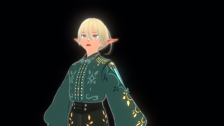 elf 3D Model