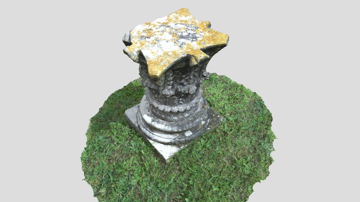 Roman Column 3D Model