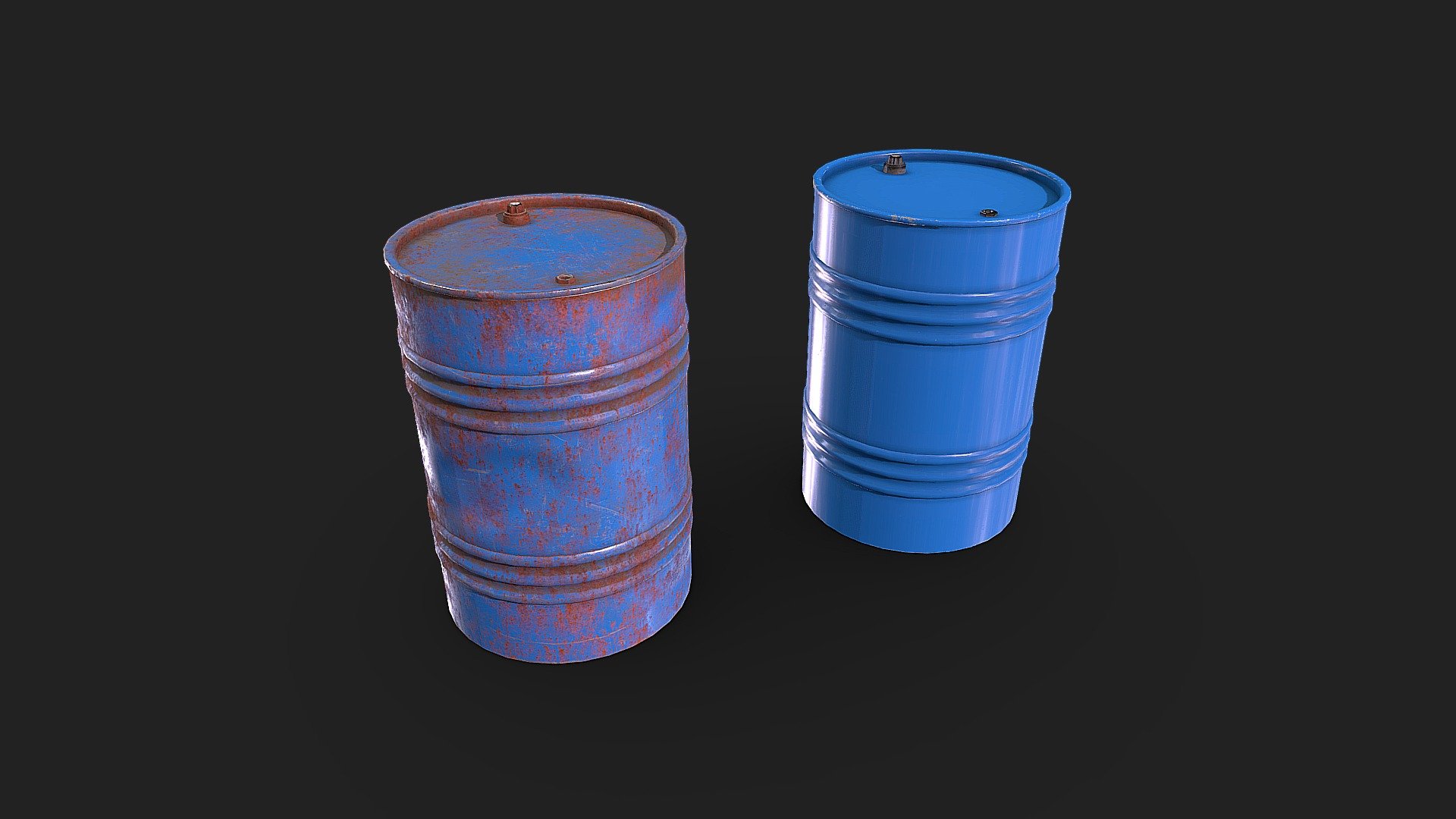 Oil Barrel - Buy Royalty Free 3d Model By Thiago Ferraro 