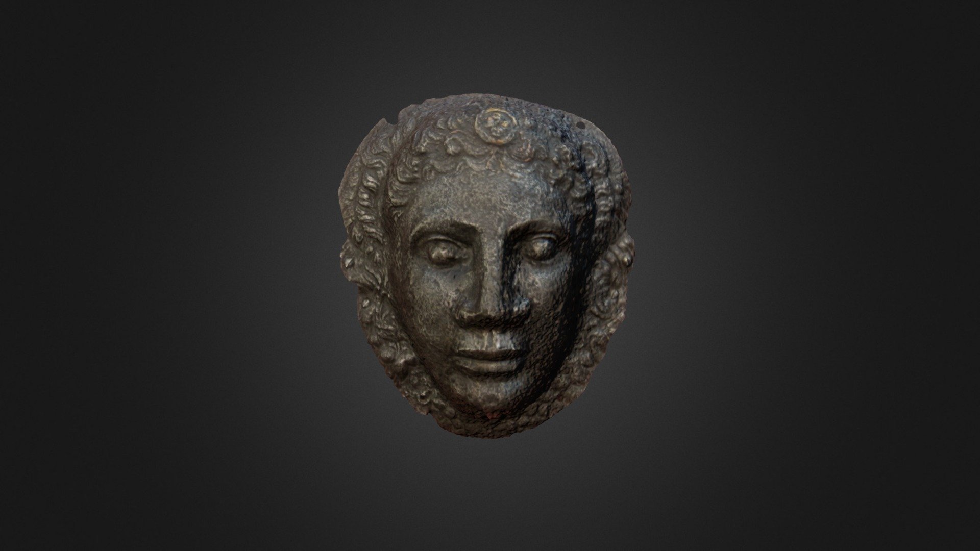 Masque de femme 17eme Siecle