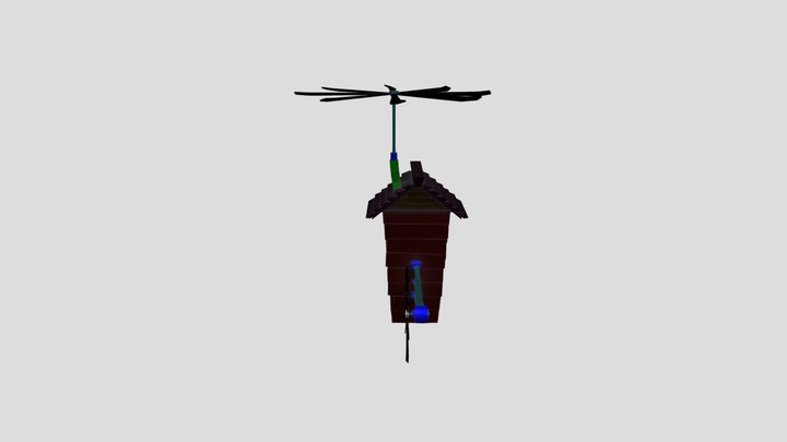 FLYING HOUSE (world skills subbmition) 3D Model