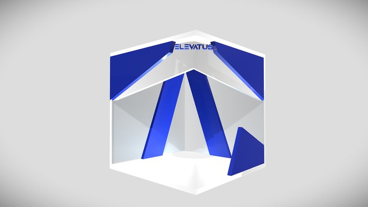 Booth Design Concept Elevatus 3D Model