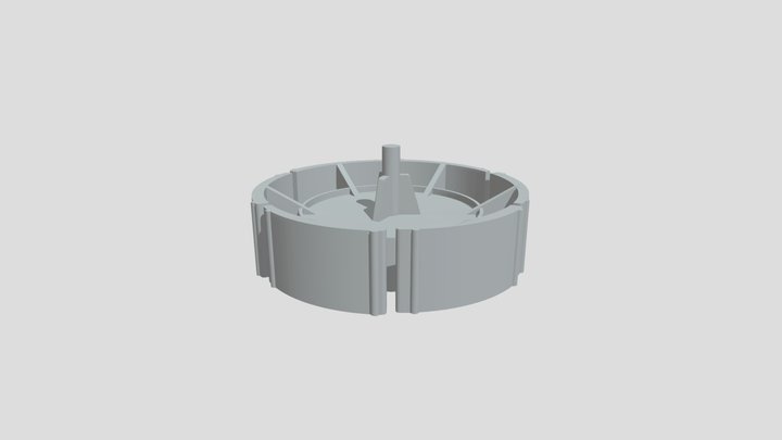 Roulette pour dévidoir 3D Model