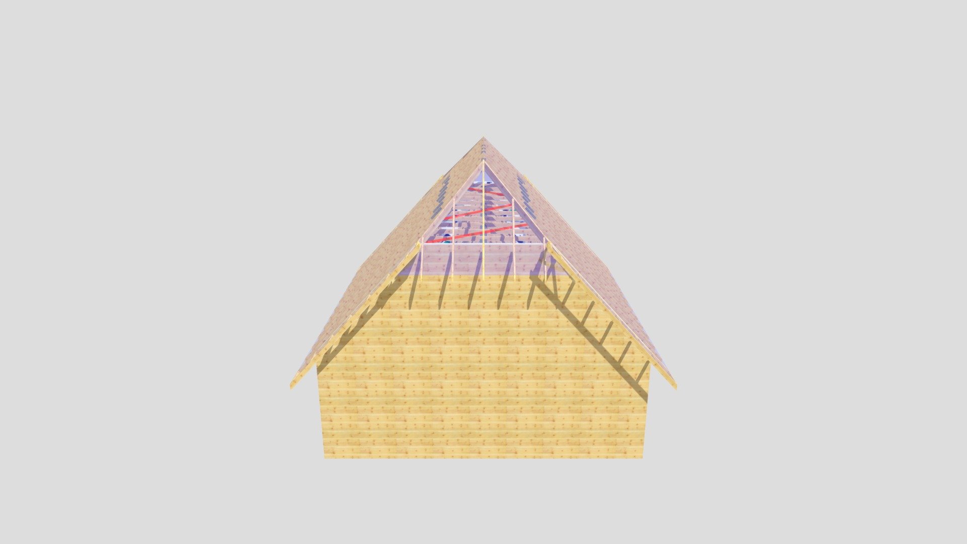P13182B, Garage roof layout