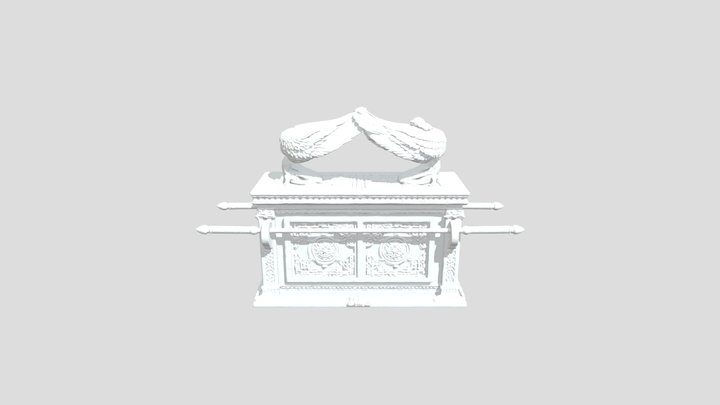 Golden Covenant Chest 3D Model