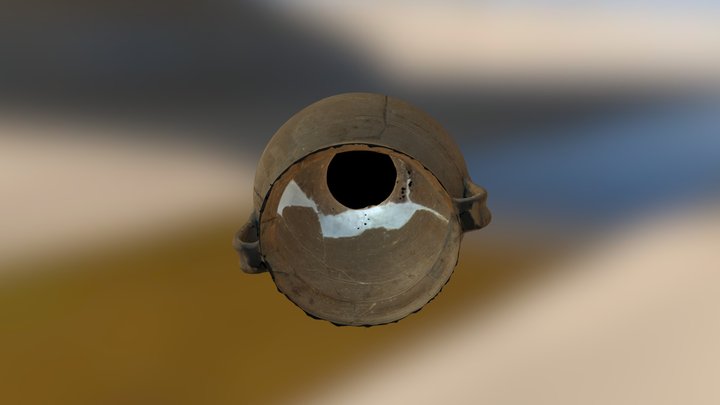 2088 Urna romana 3D Model