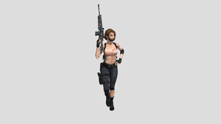 Jill-re3 3D Model