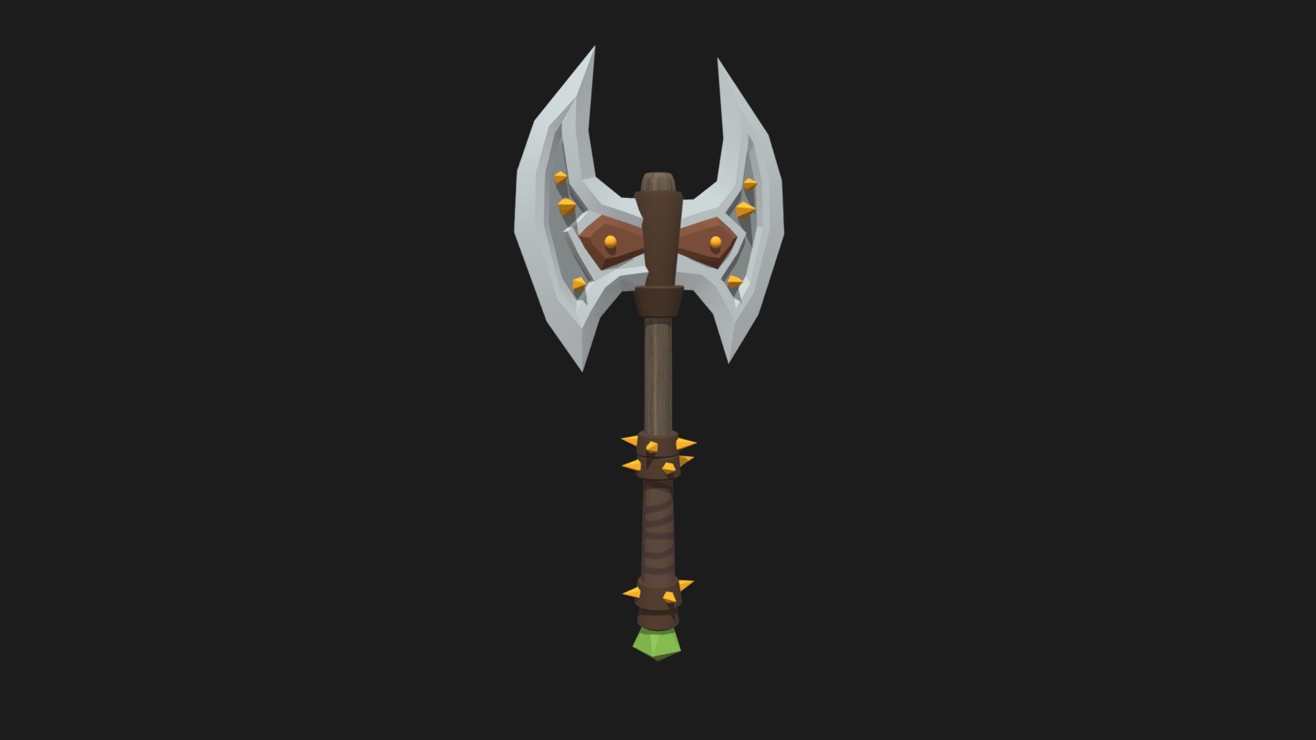 Low Poly Axe By @tHeSabasstian - 3D model by tHeSaBasstian [57d63fa ...