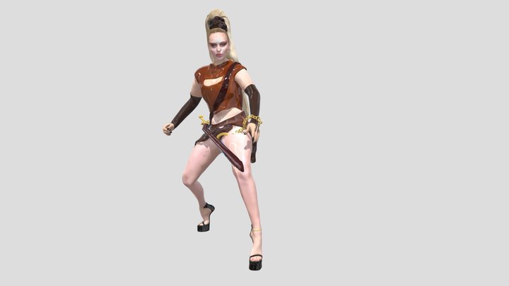 Standing Idle 3D Model