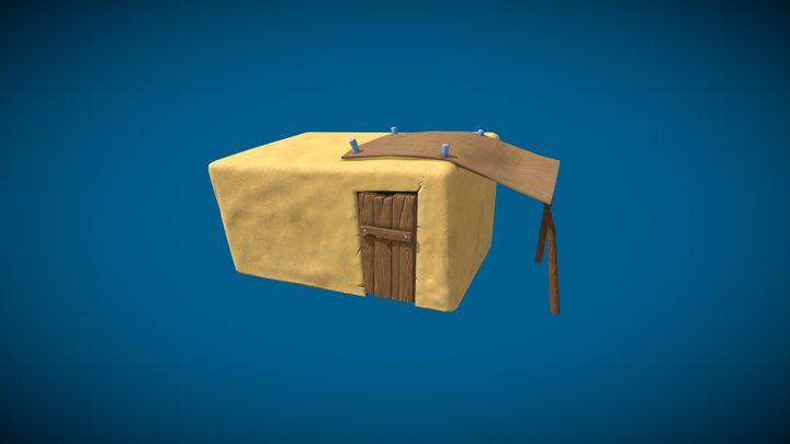 Bedouin house 3D Model