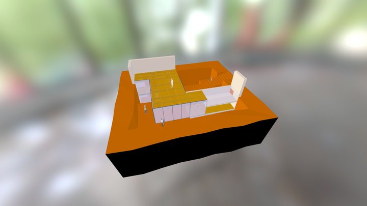 casa  REFUGIO  3D Model