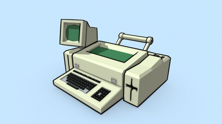 Siemens Teleprinter (Work in progress) 3D Model