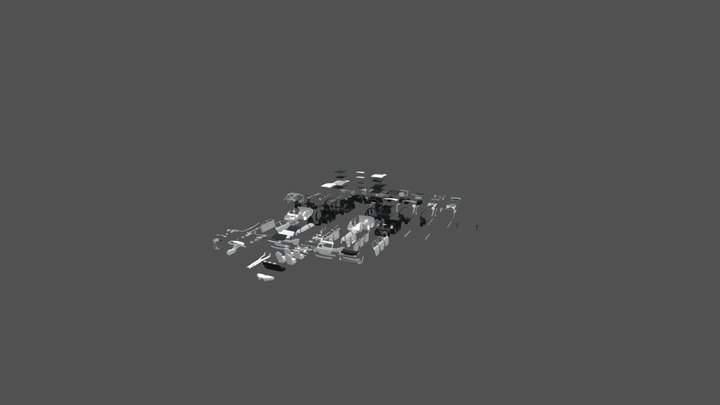 beamng.drive etk 800 series full parts pack 3D Model