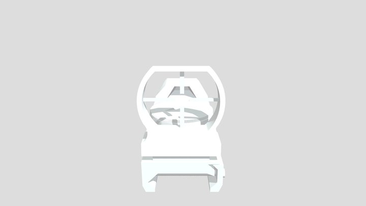 1x Fore sight (x-post) / Low Poly 3D Model