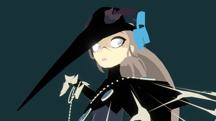 Kari Hudo - 3D fan art 3D Model
