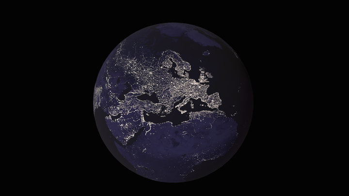 World At Night 3D Model
