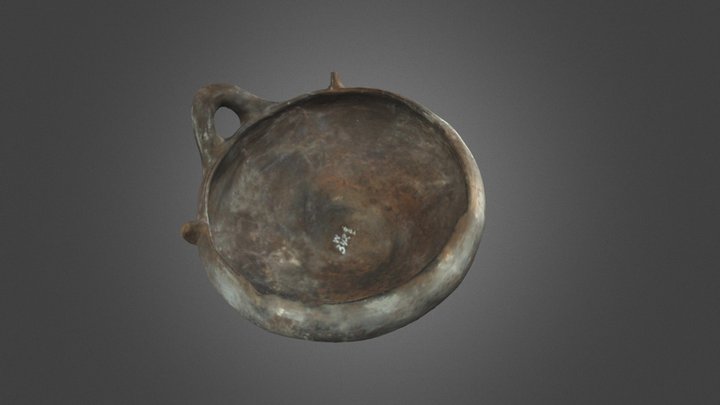 Lid of a funerary urn / Deksel van een asurn 3D Model