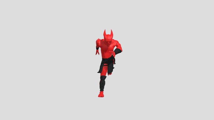 Demon_ King_ Run 3D Model
