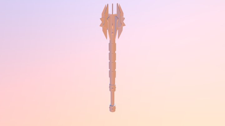 Jake Lane - Mace Export 3D Model