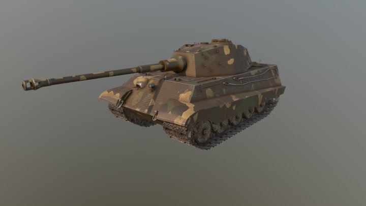 King Tiger 3D Model