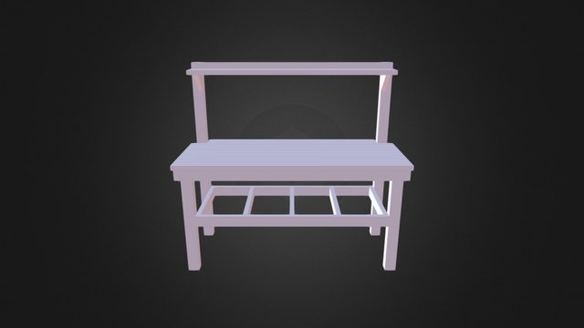 Bench 3D Model