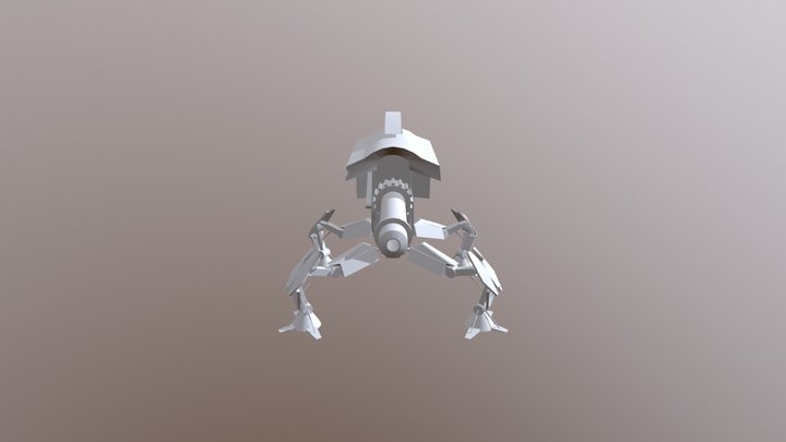 J1 Proton Canon 3D Model