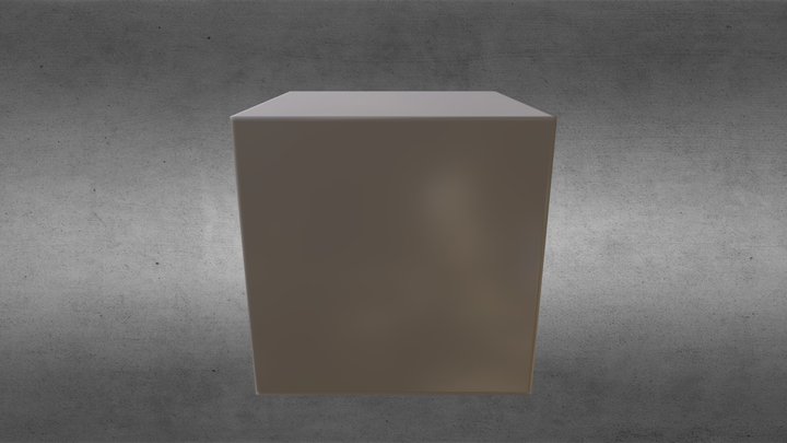 Real Time Cube 3D Model