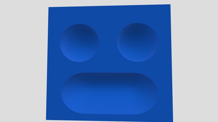 bule head 2 3D Model