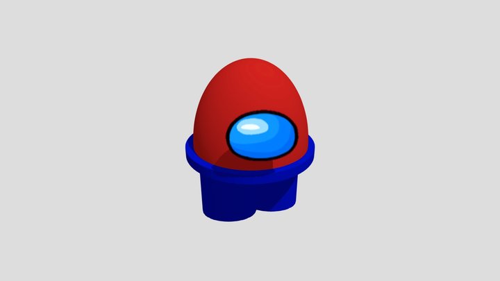 Among us part (golden apple) 3D Model