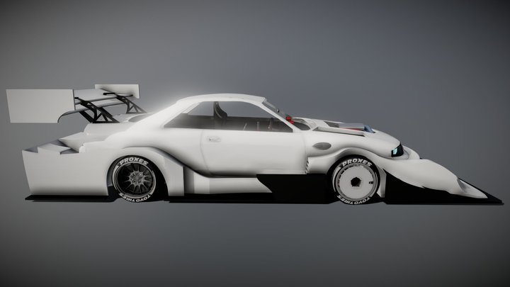 Godzilla Nissan Skyline R33 – Modello 3D gratuito STL