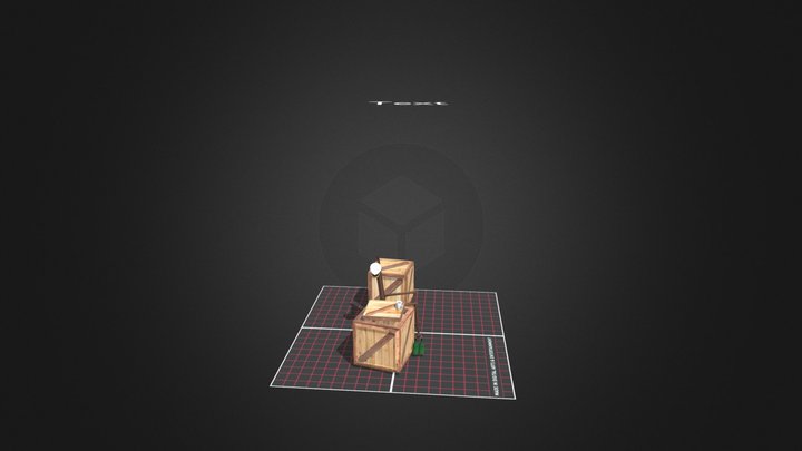 By The Ocean - 3 Simple Props 3D Model