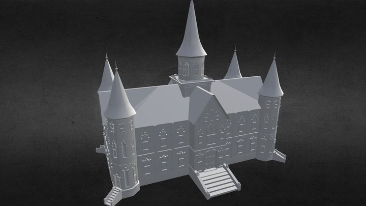 Provo City Center Temple 3D Model