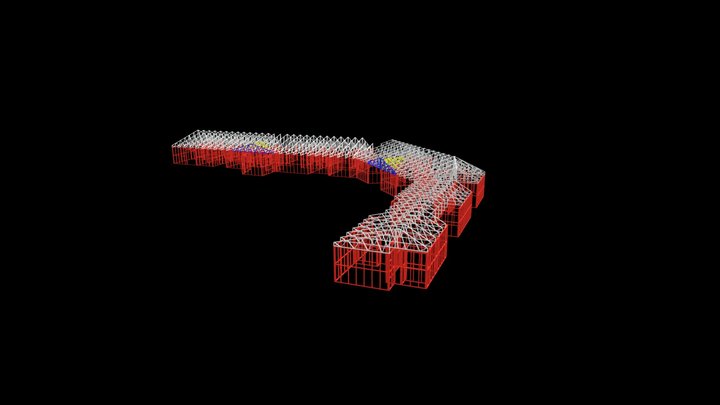 Karratha-Step up-Stepdown. 3D Model