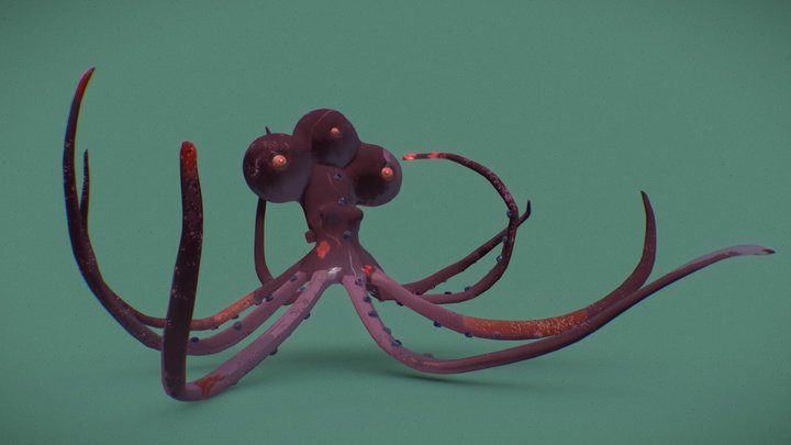 Kraken | Personaje Diorama 3D Model