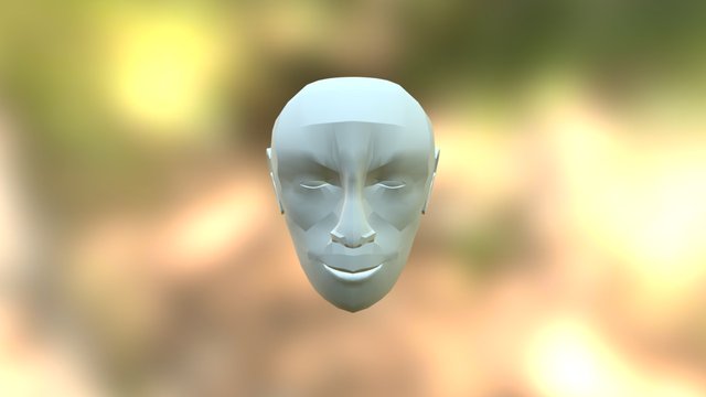 Character Head Final 3D Model