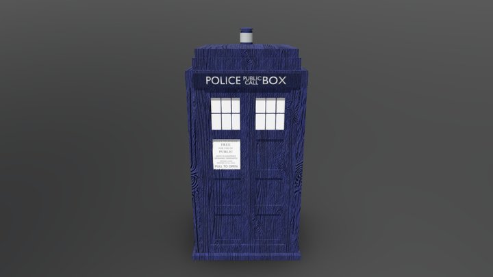 Tardis 3D Model