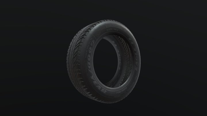 Tyre test 3D Model